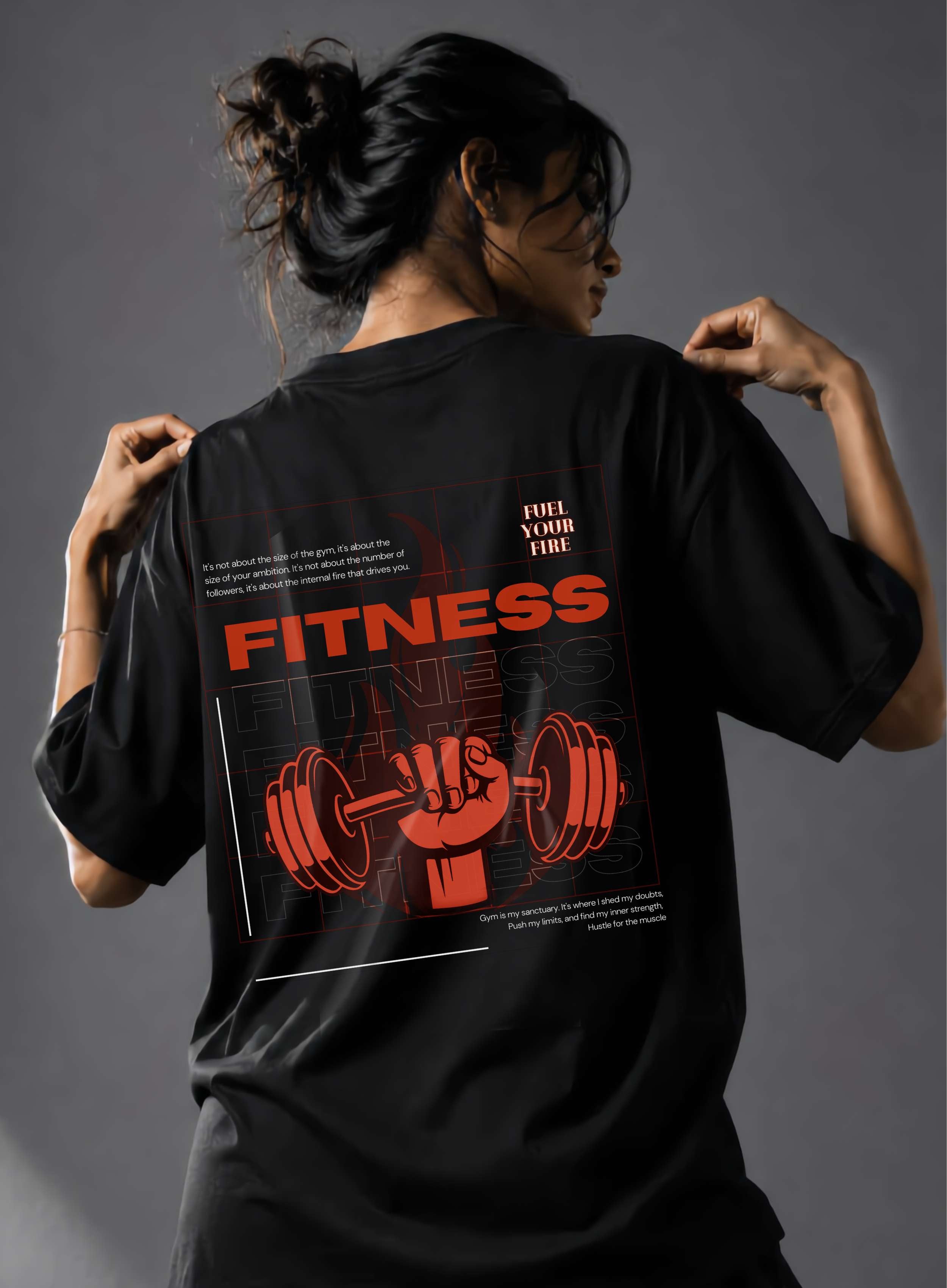 Fit and Bold - Oversized T-Shirt
