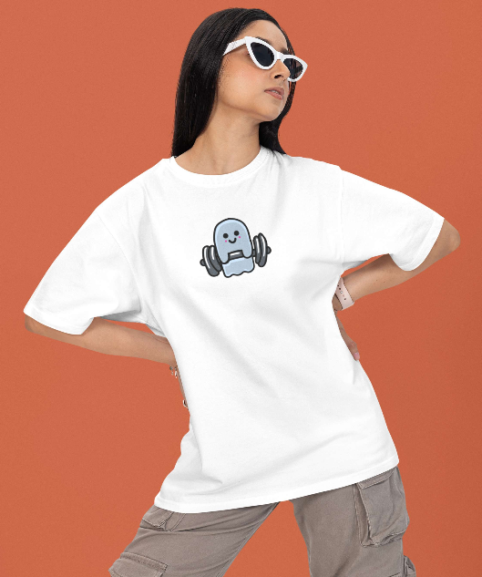 Fit Body, Happy Soul - Oversized T-Shirt