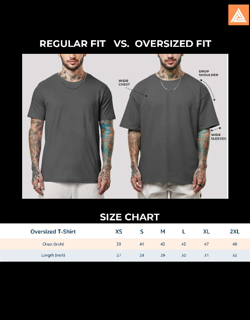 Fit and Bold - Oversized T-Shirt