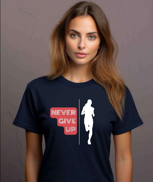 Never Give Up - Women Classic T-Shirt