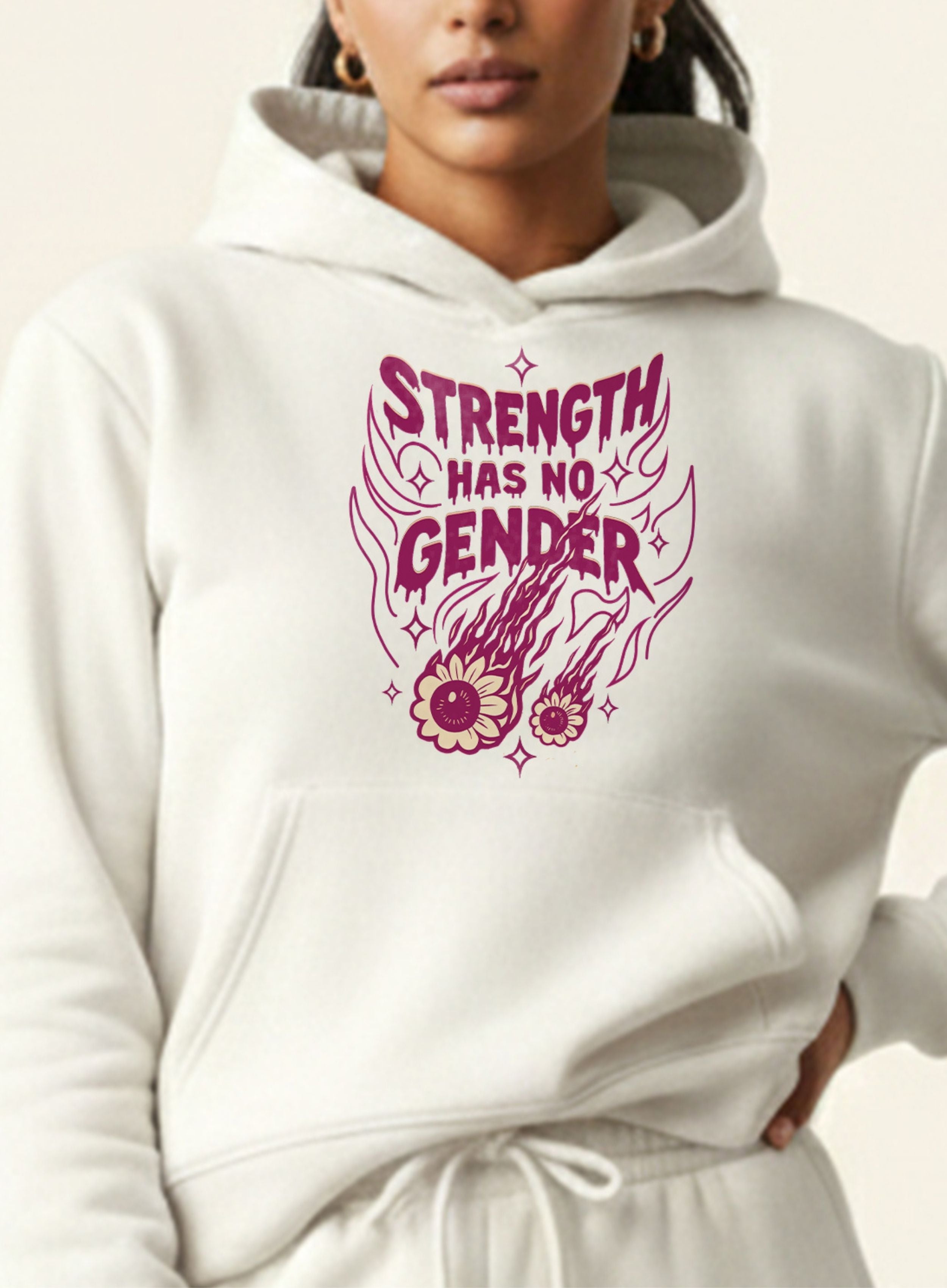 Strength Has No Gender- Gym Co-Ord Set