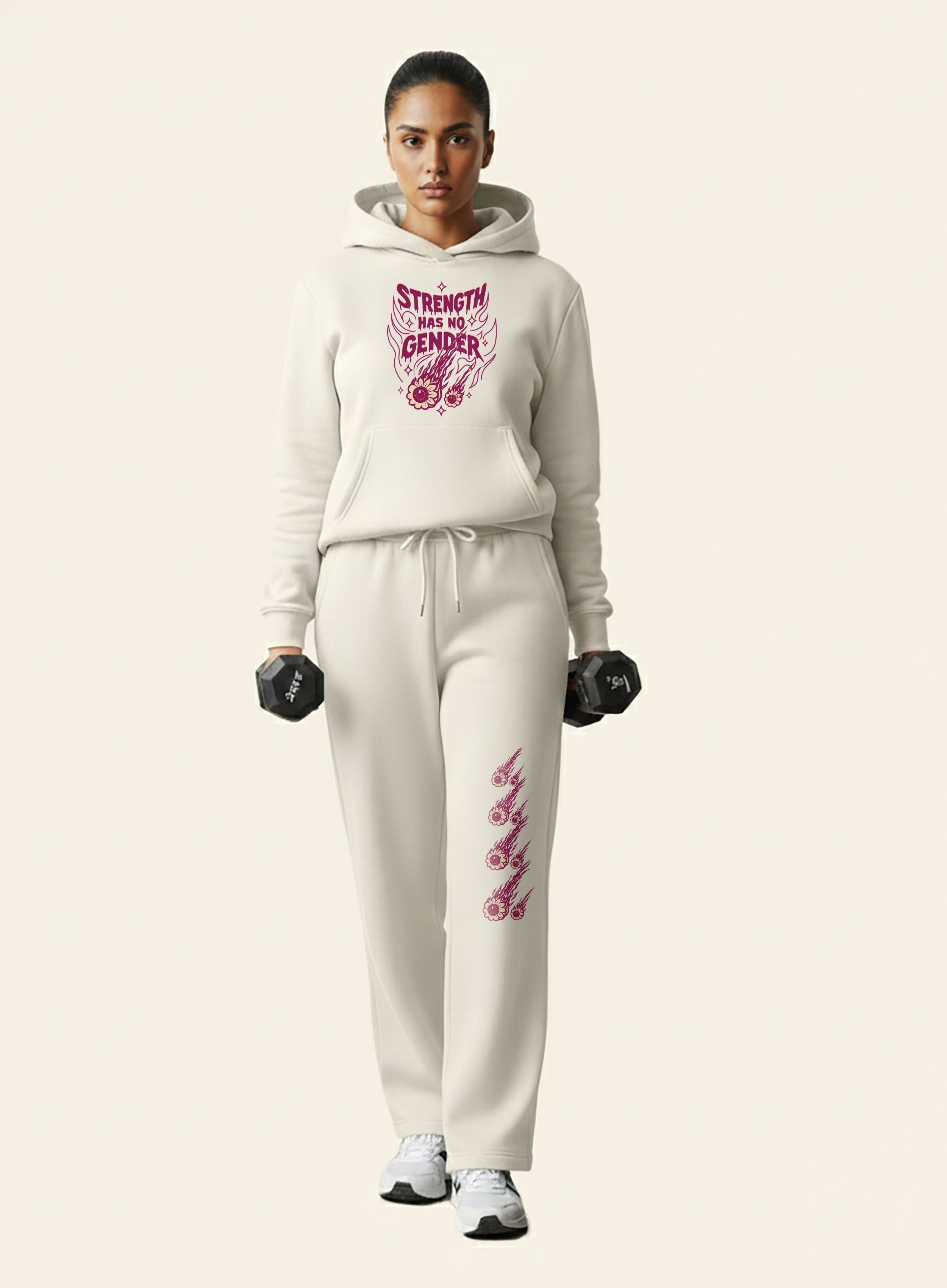 Strength Has No Gender- Gym Co-Ord Set