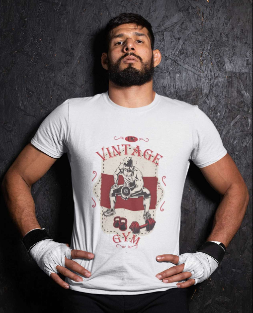 Vintage Lift and Squat - Men Classic T-Shirt