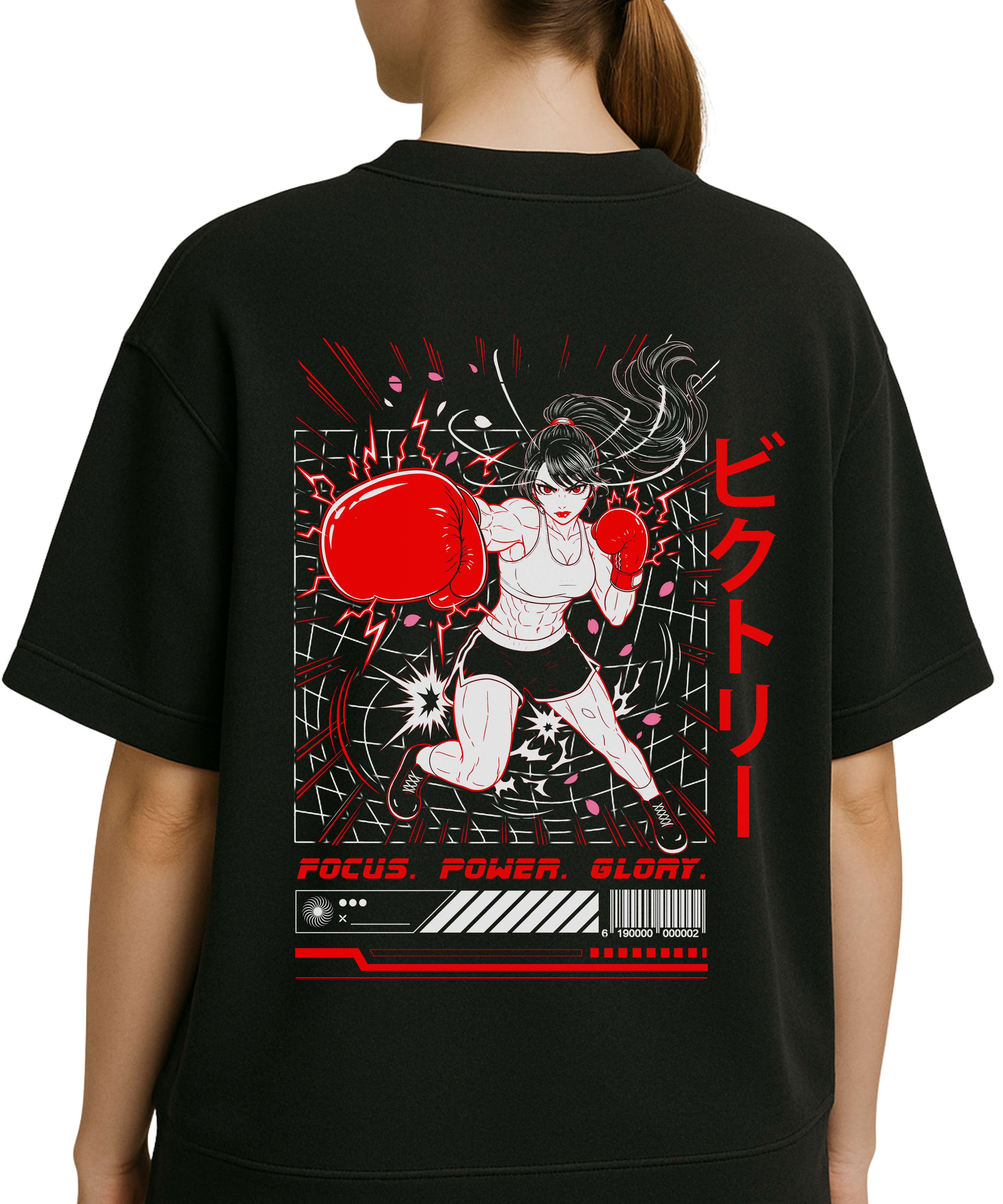 Focus. Power. Glory - Oversized T-Shirt