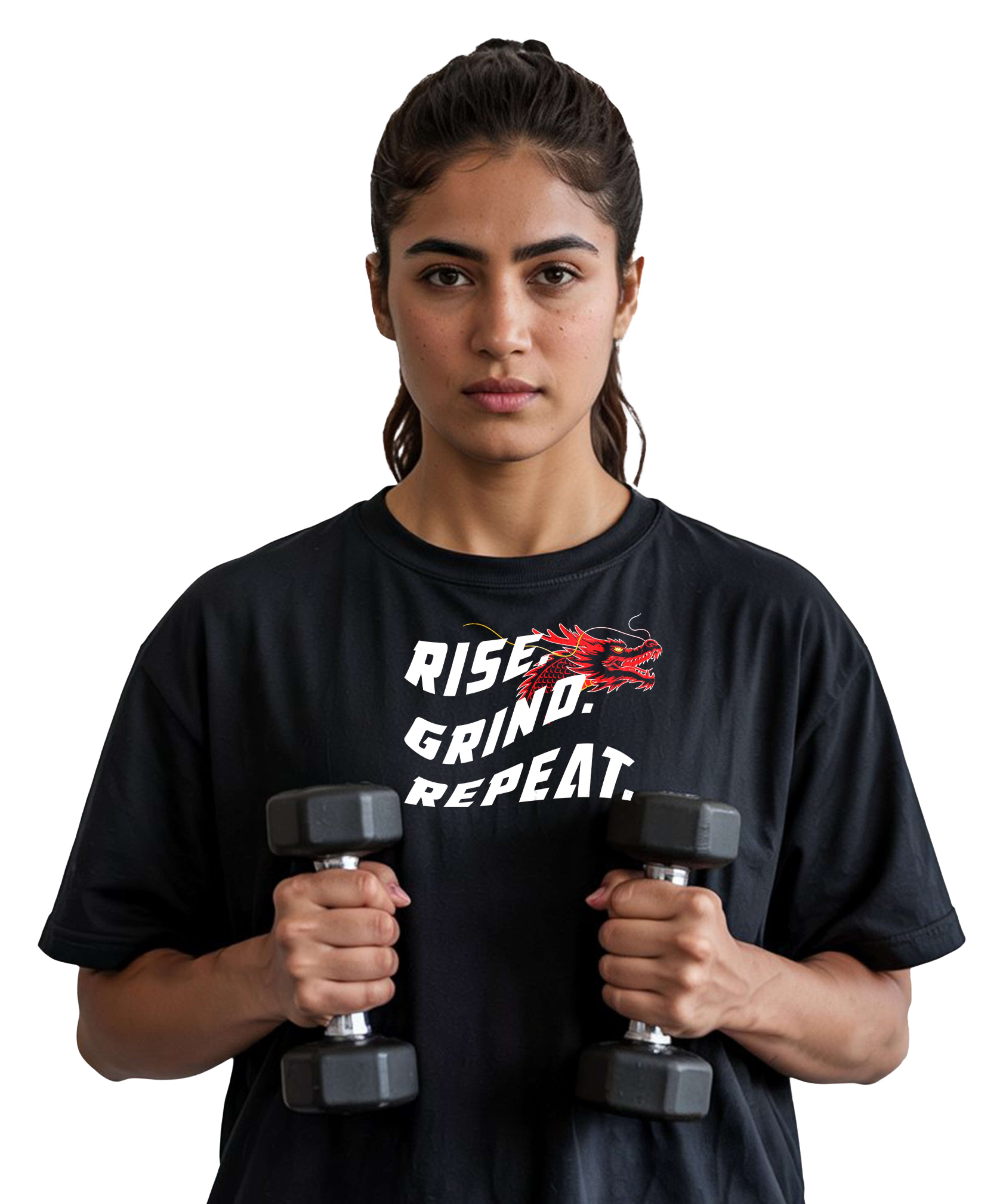 Rise. Grind. Repeat - Oversized T-Shirt