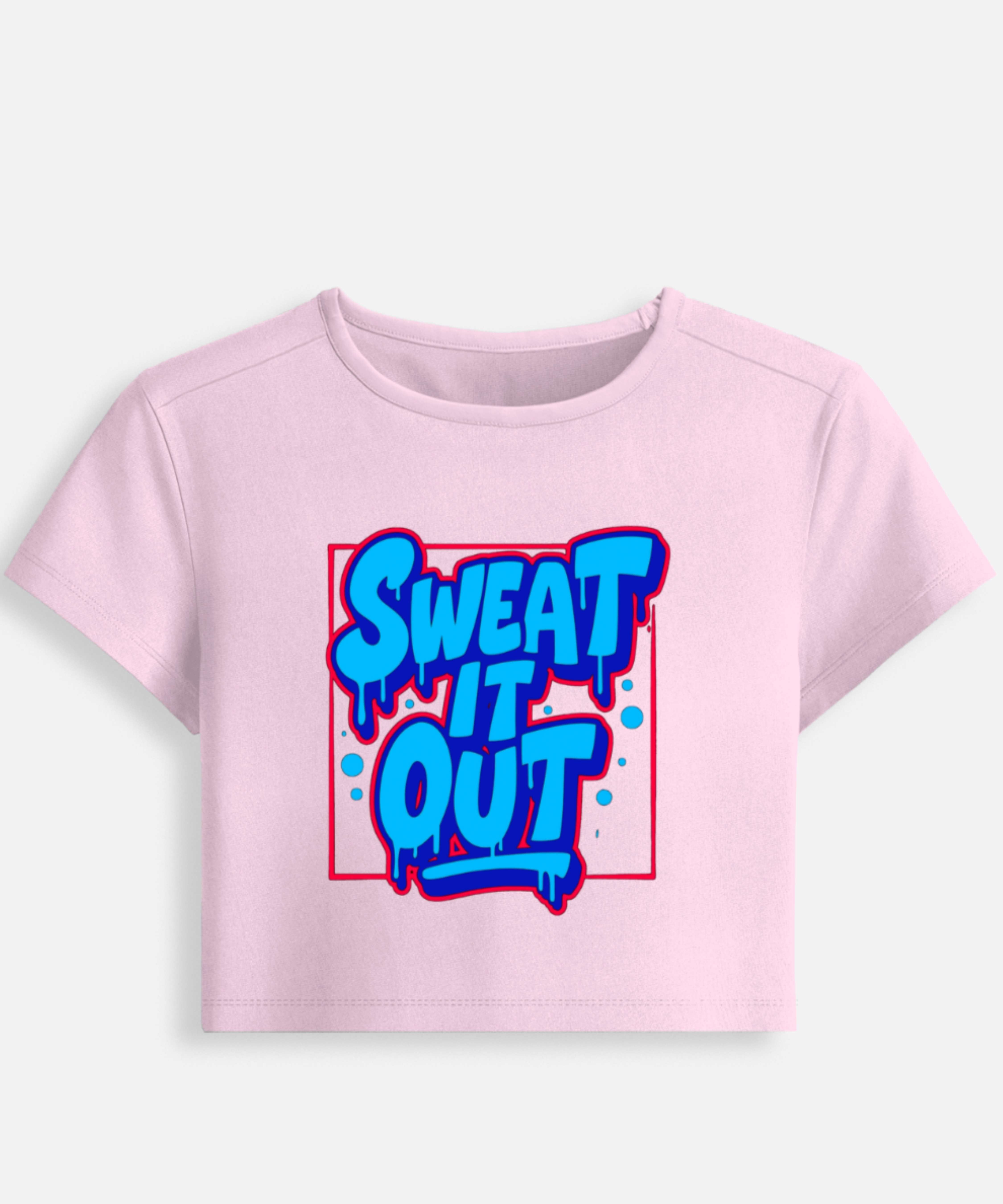 Sweat it Out - Gym Crop Top
