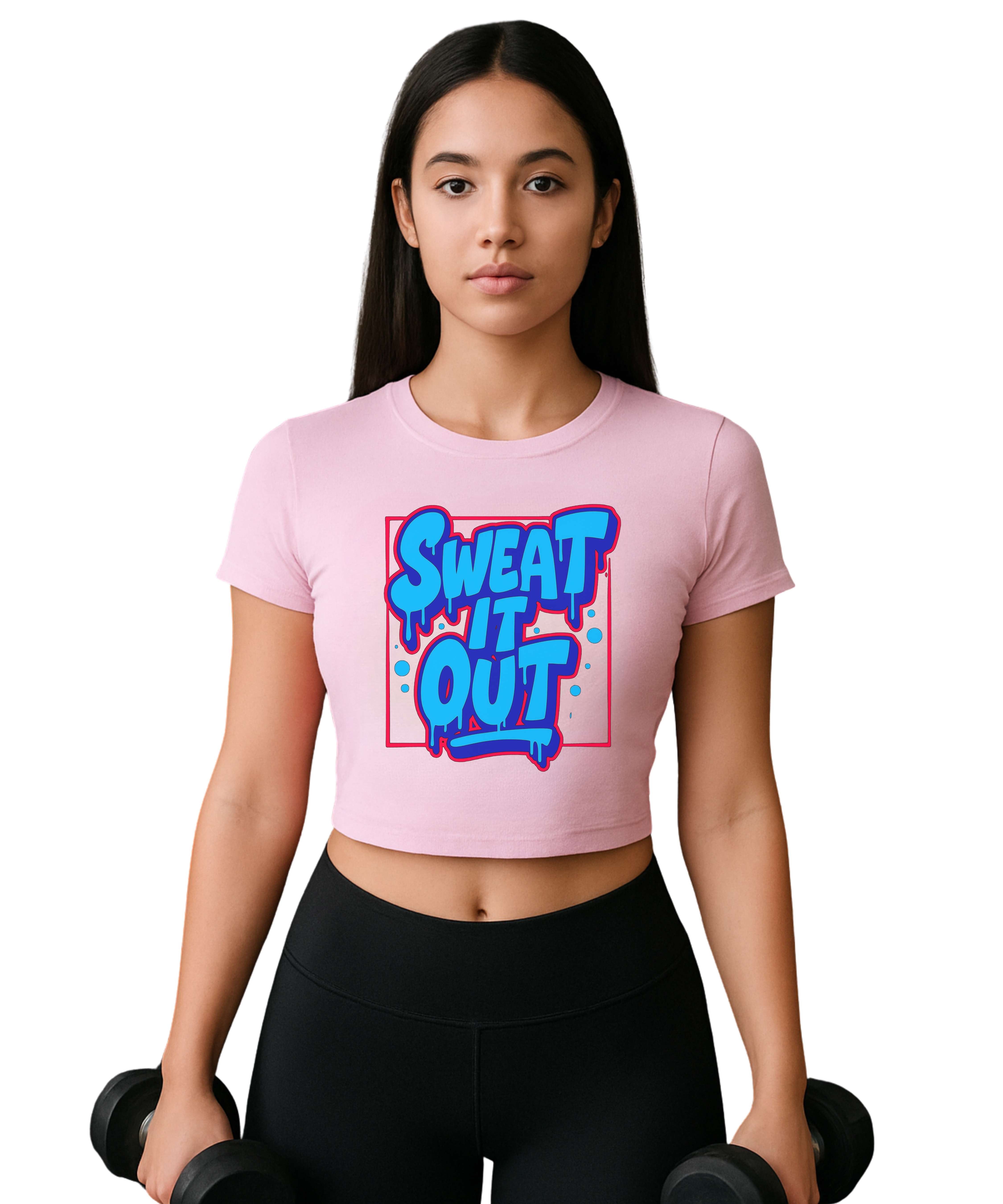 Sweat it Out - Gym Crop Top