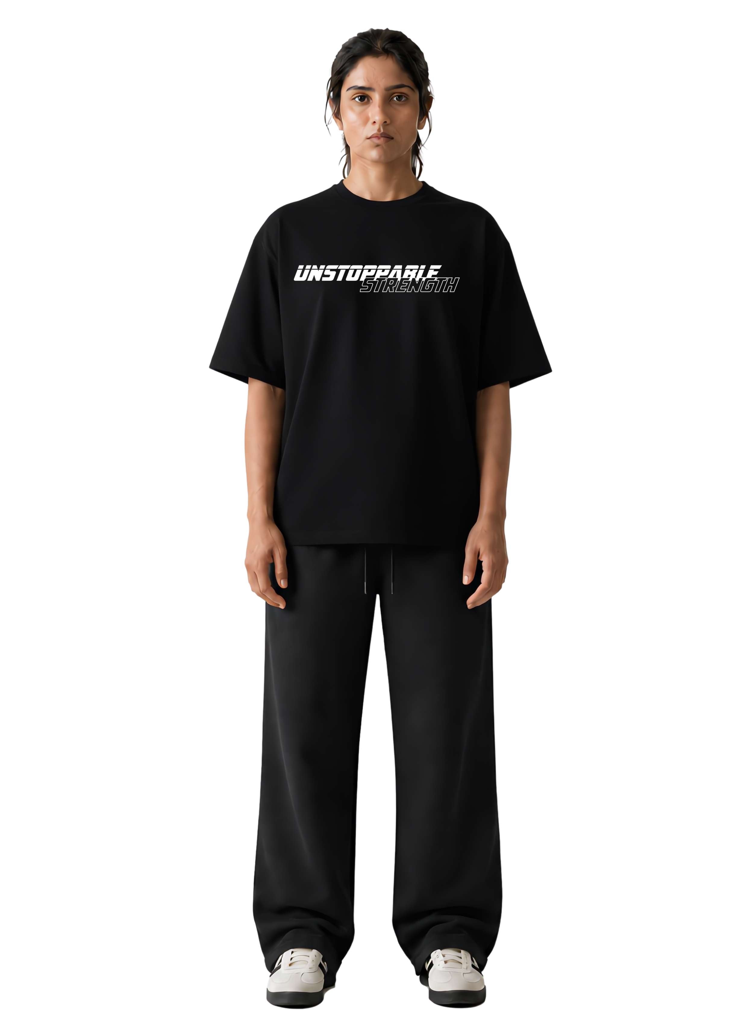 Unstoppable Strength - Oversized Gym Tee