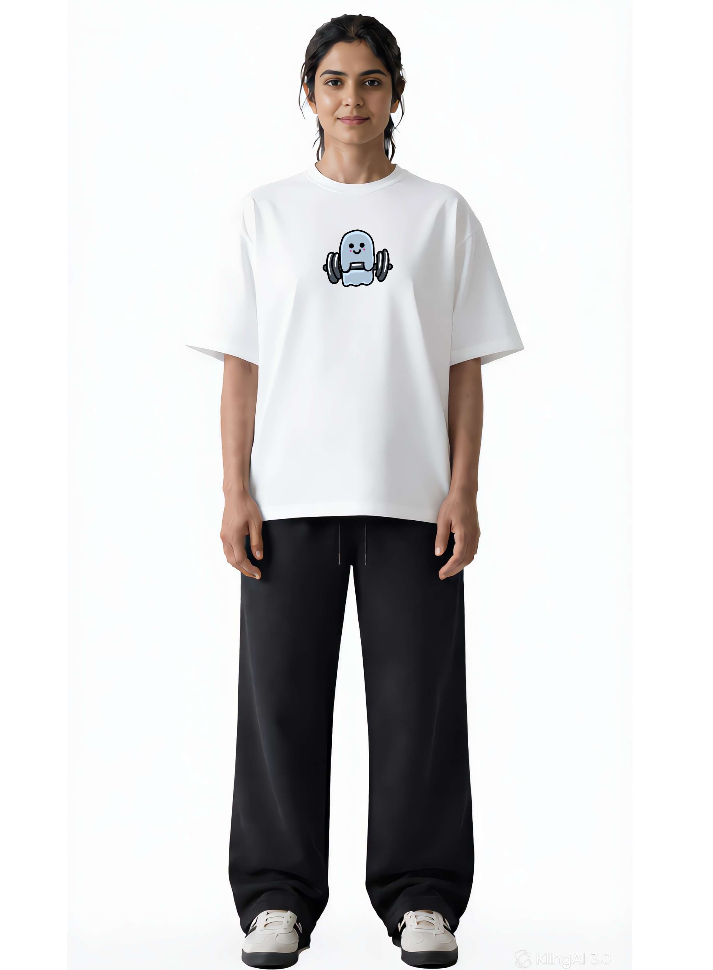 Fit Body, Happy Soul - Oversized T-Shirt