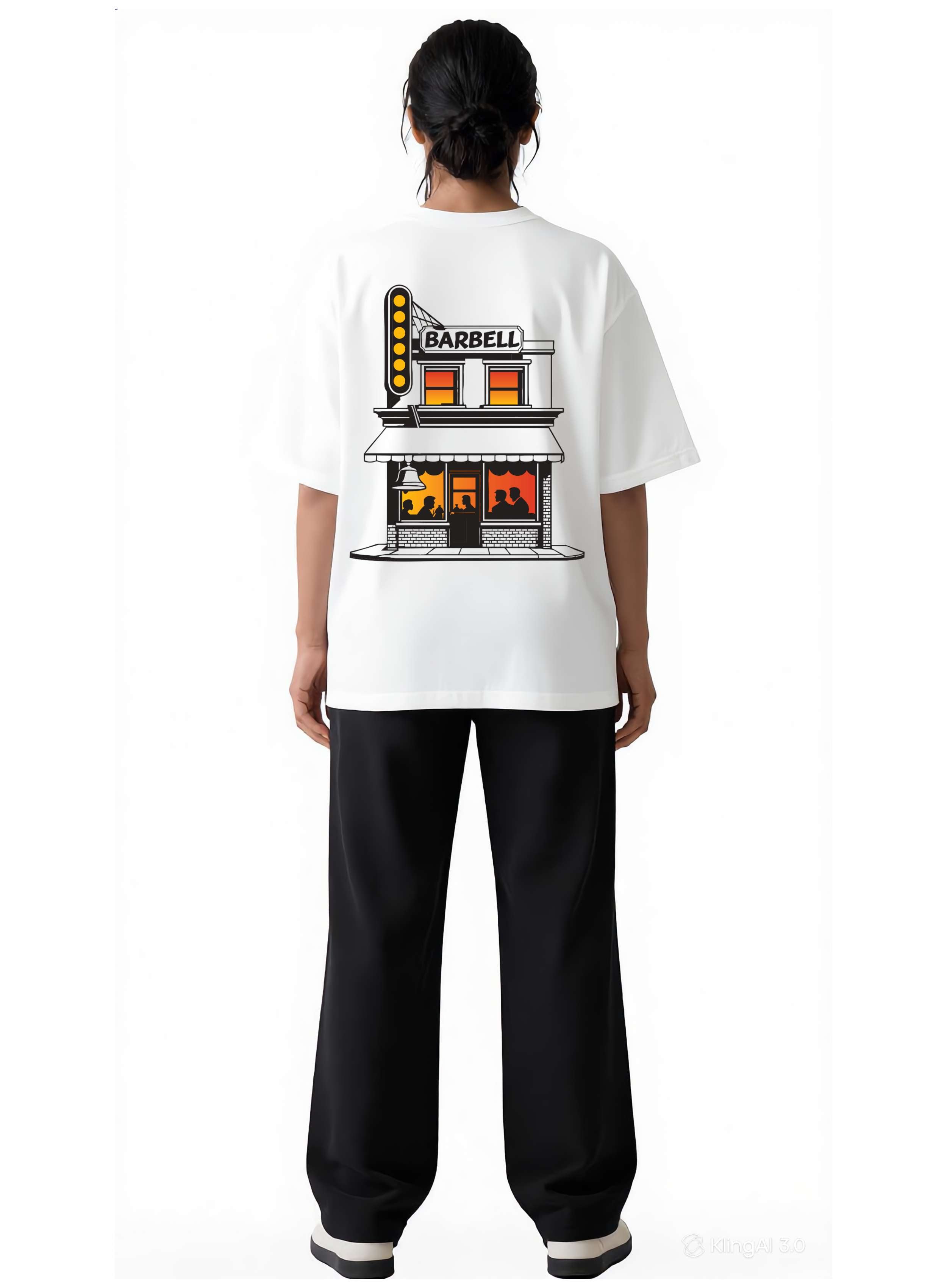 Barbell Girl - Oversized T-shirts