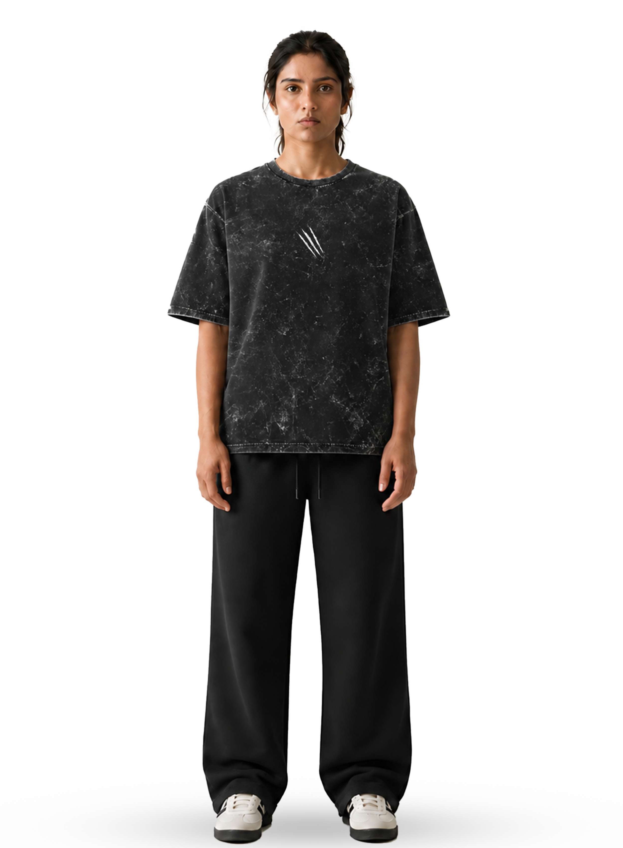 Refuse To Fall | BBNF Oversized Acid Wash T-Shirt