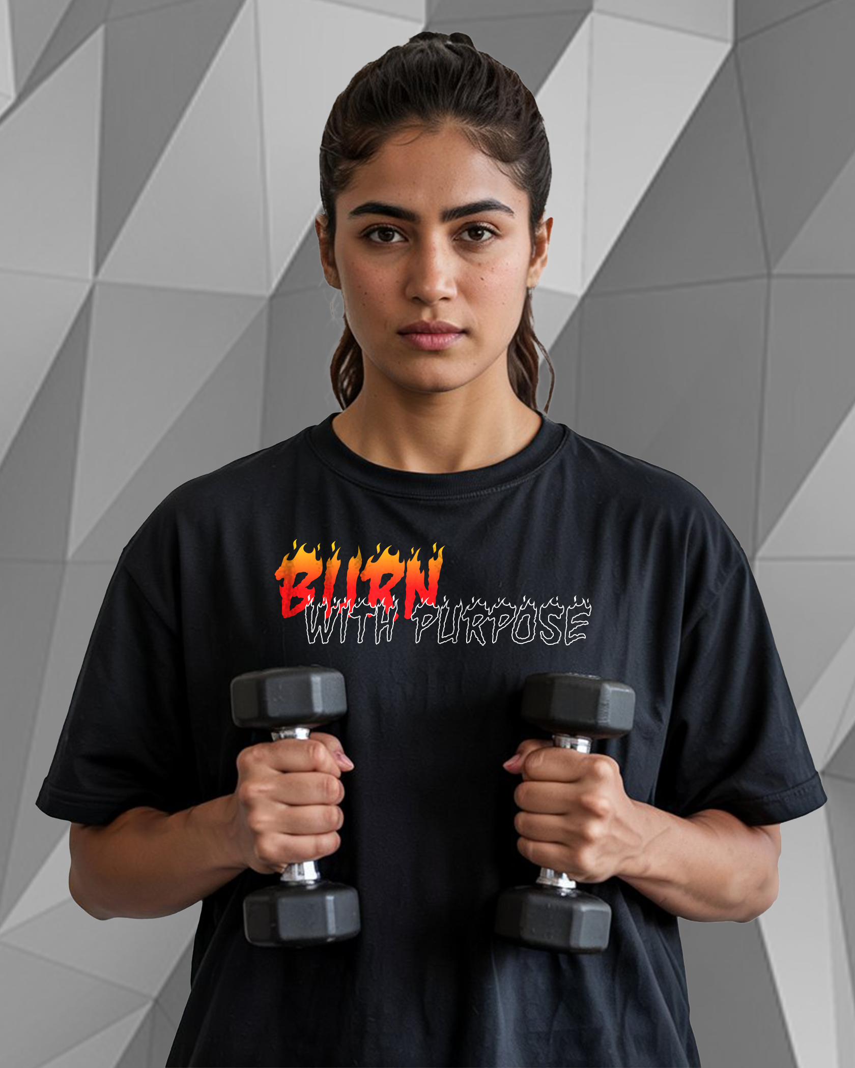 Burn with purpose - Oversized T-Shirt