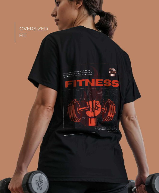 Fit and Bold - Oversized T-Shirt