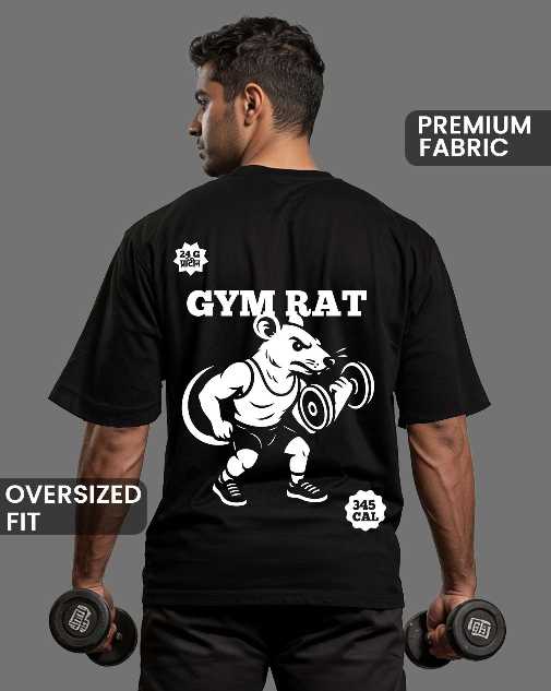 Gym Rat - Oversized T-Shirt