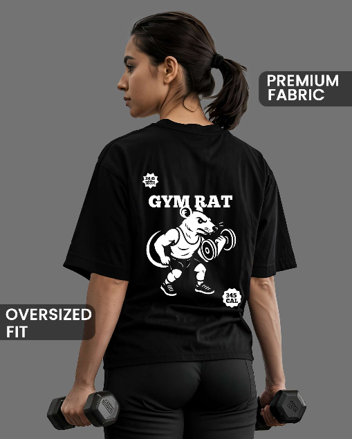 Gym Rat - Oversized T-Shirt