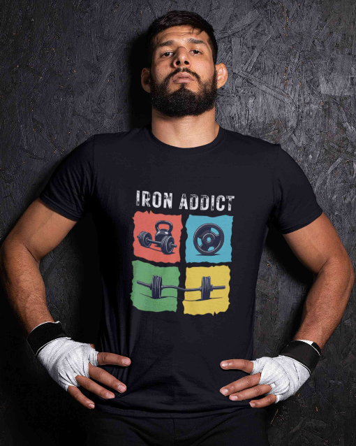 Iron Addict - Men Classic T-Shirt