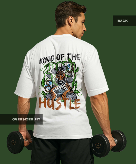 King of the Hustle - Oversized T-Shirt