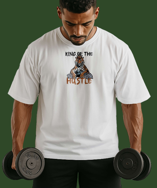 King of the Hustle - Oversized T-Shirt