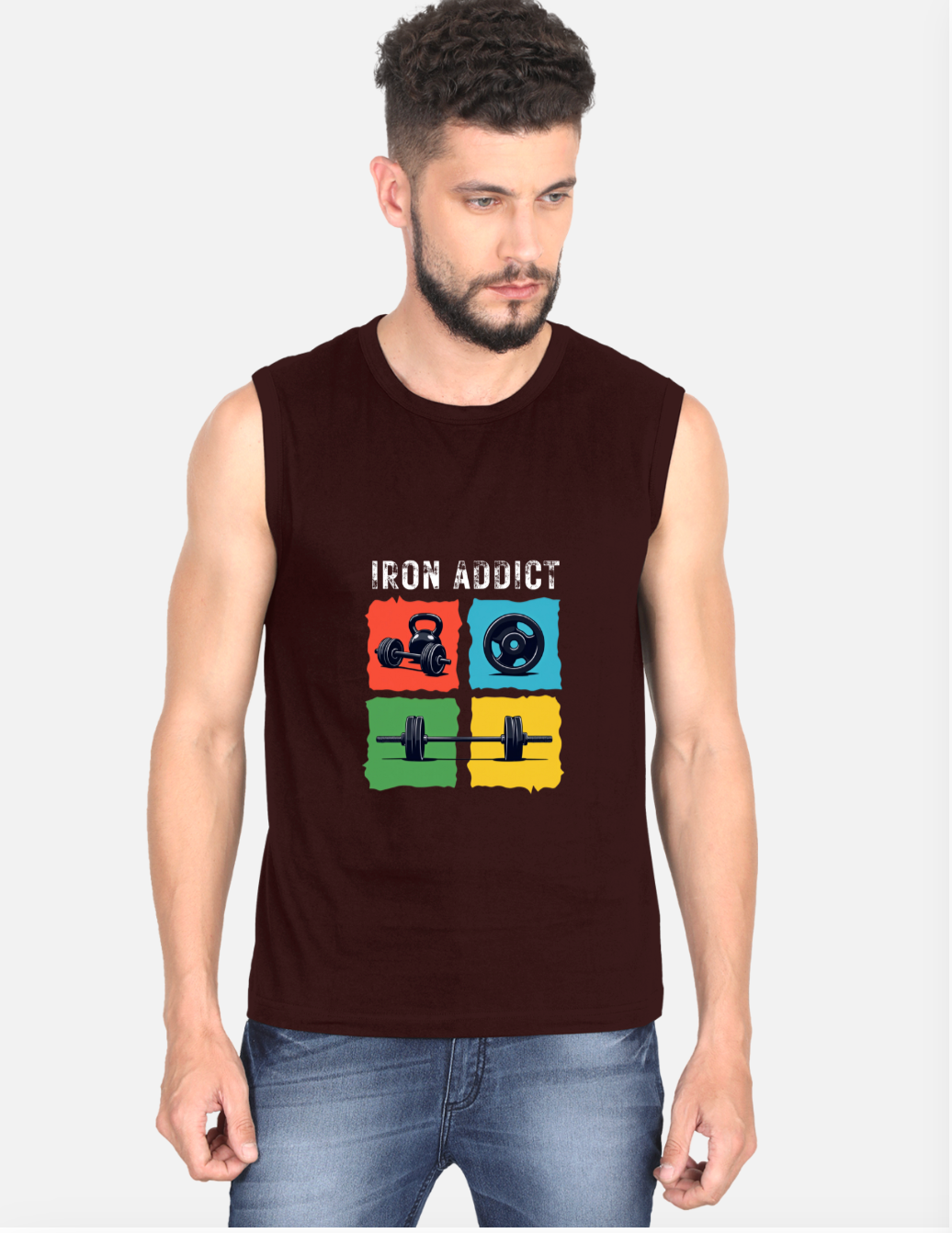 Iron Addict - Premium Gym Vest