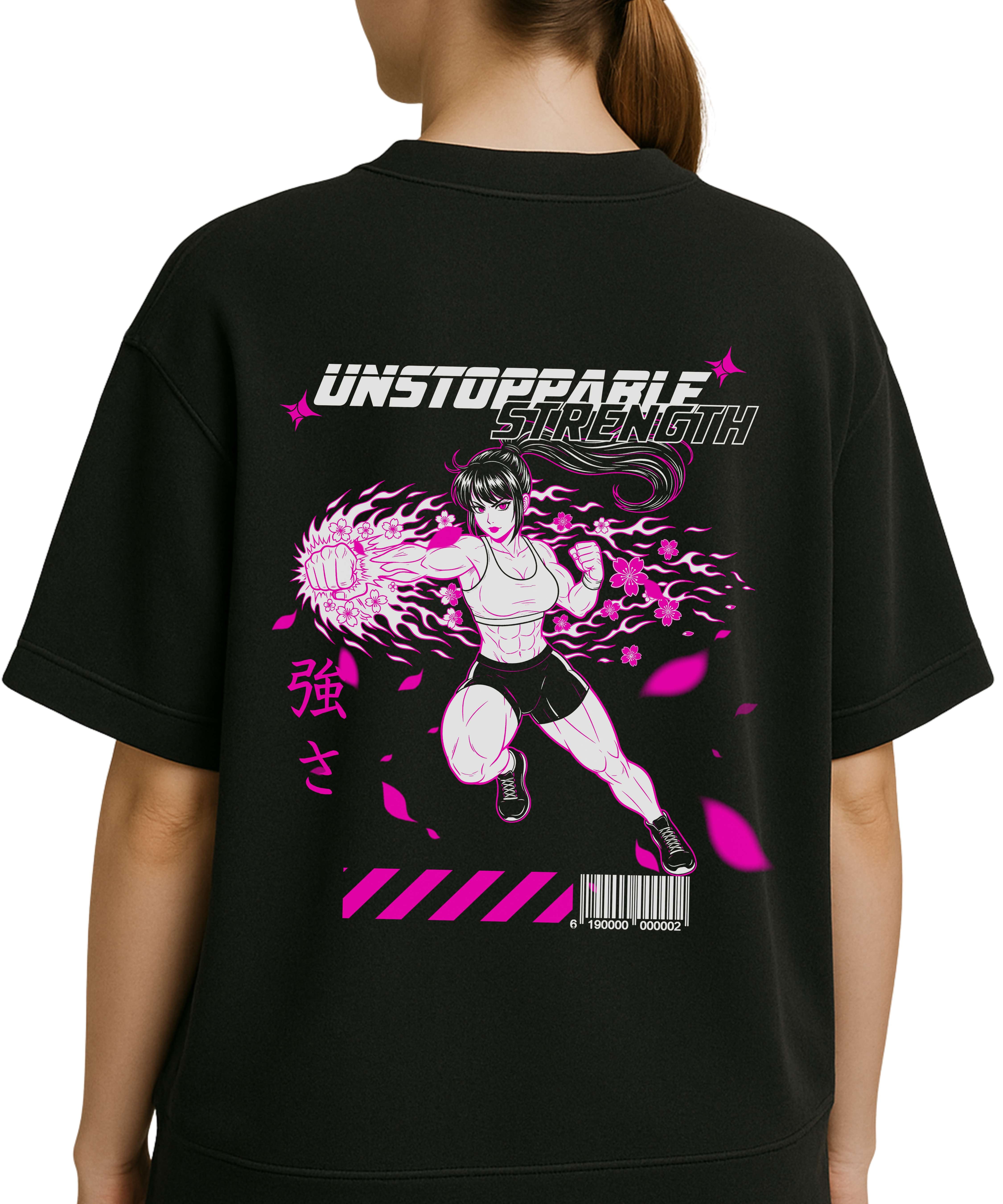 Unstoppable Strength - Oversized T-Shirt