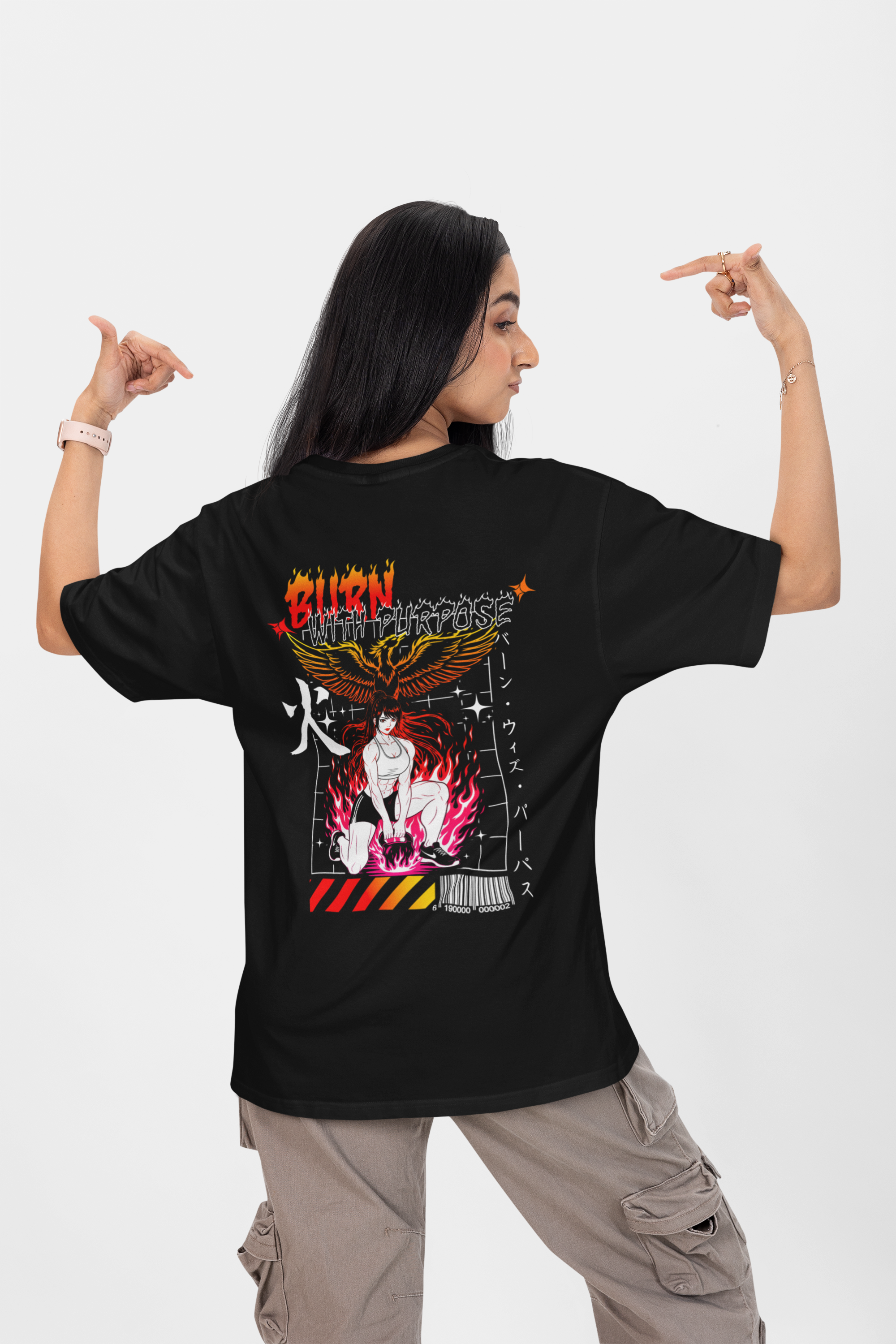 Burn with purpose - Oversized T-Shirt
