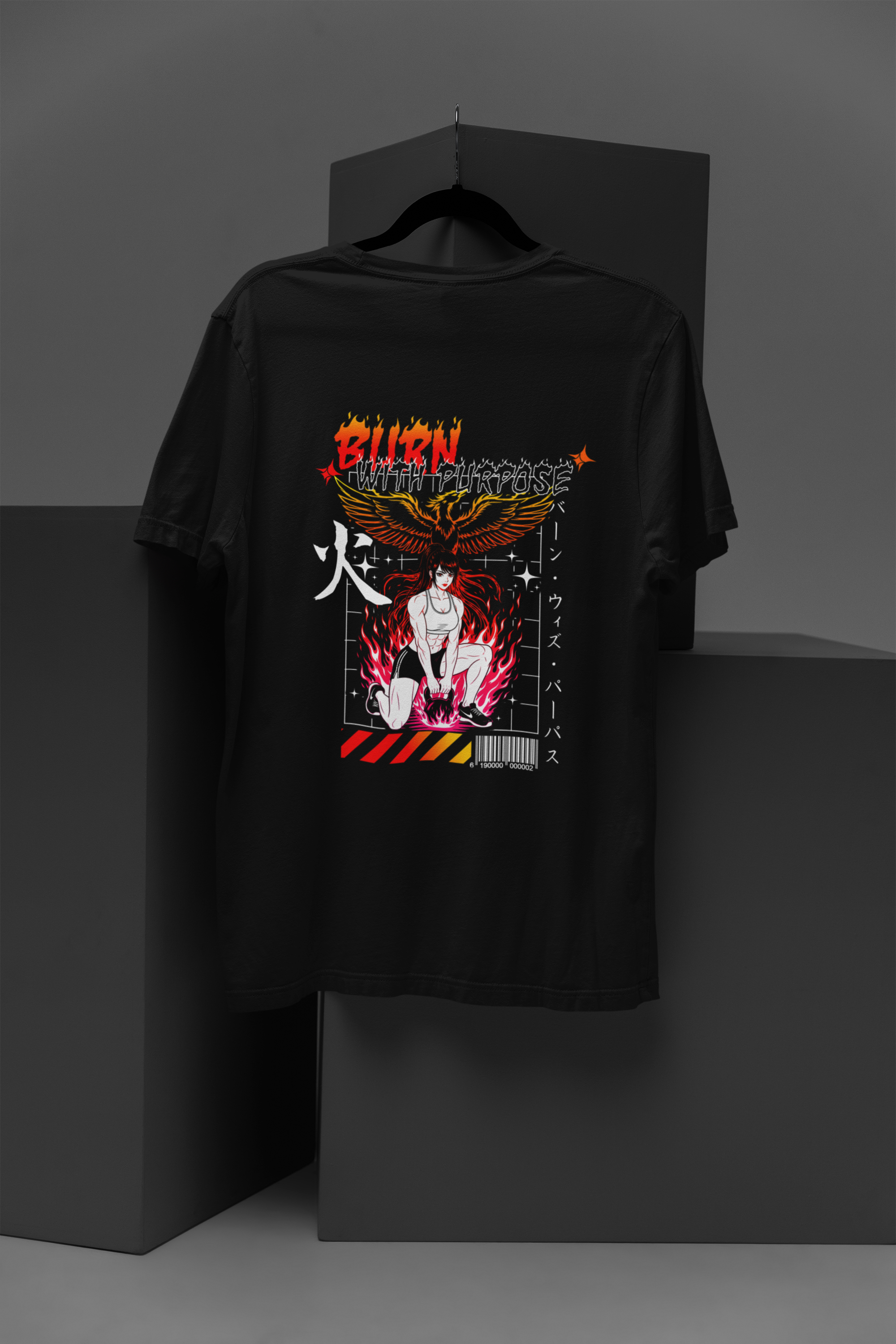 Burn with purpose - Oversized T-Shirt