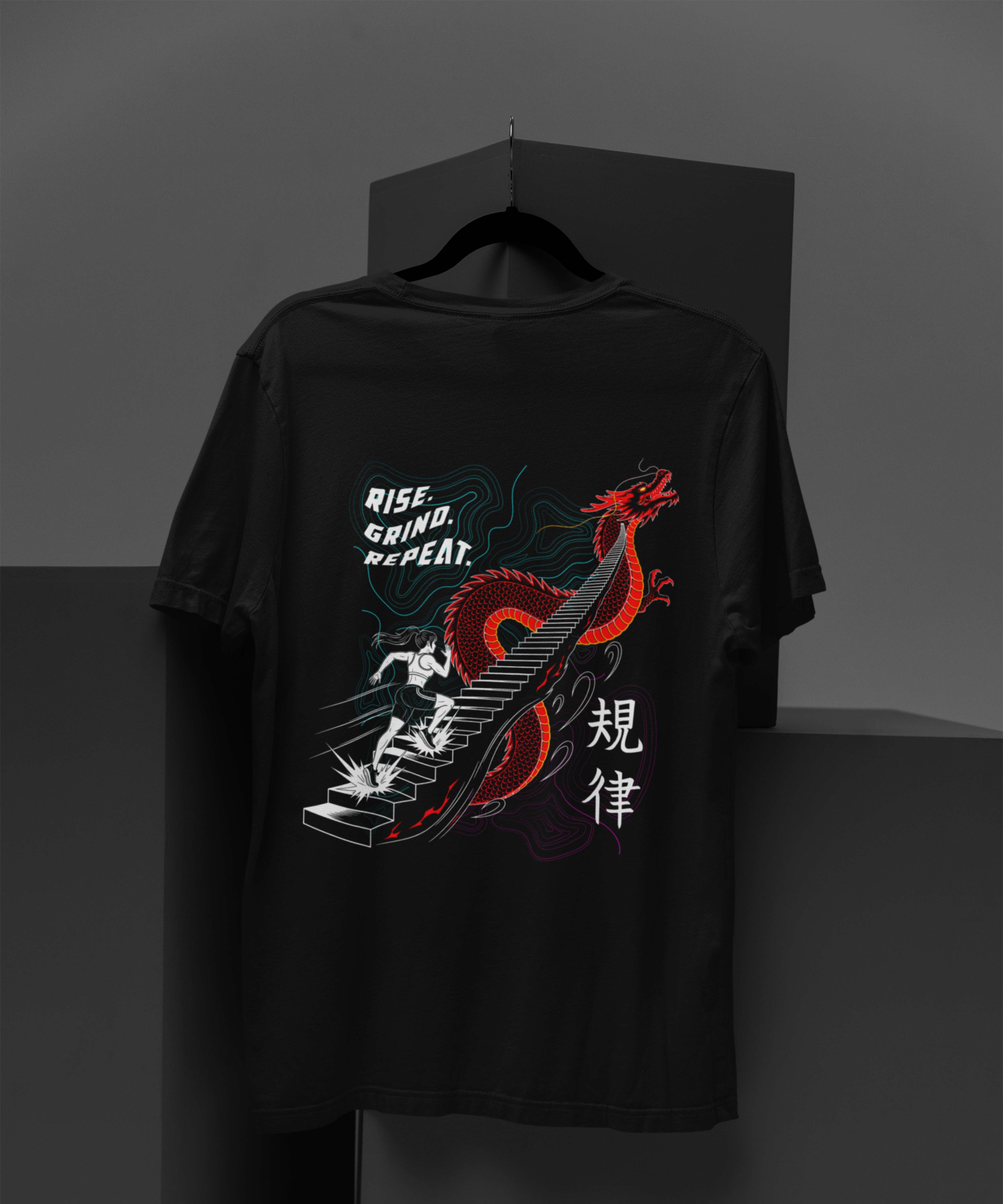 Rise. Grind. Repeat - Oversized T-Shirt