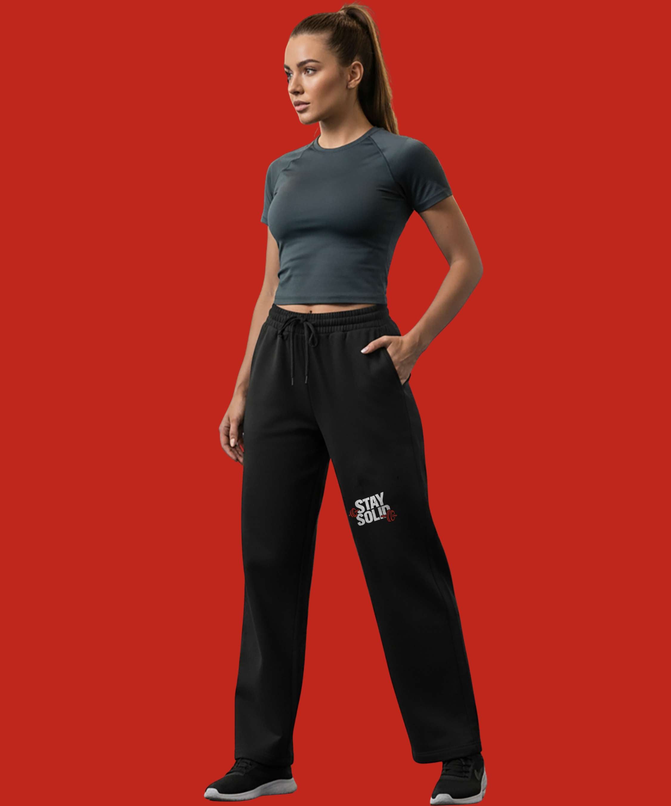 Stay Solid Women's Gym Sweatpant